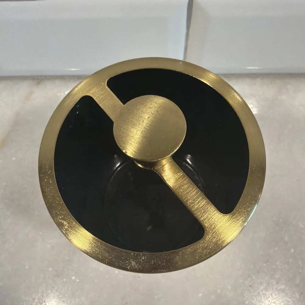 Opalhouse Toothbrush Or Pen Holder Gold Etched Design ES001